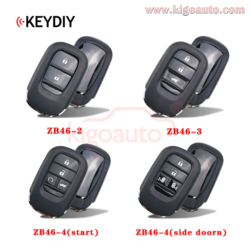 KEYDIY KD ZB46-2 ZB46-3 ZB46-4  Smart Keys Universal Remotes for KD-X2 KD-MAX