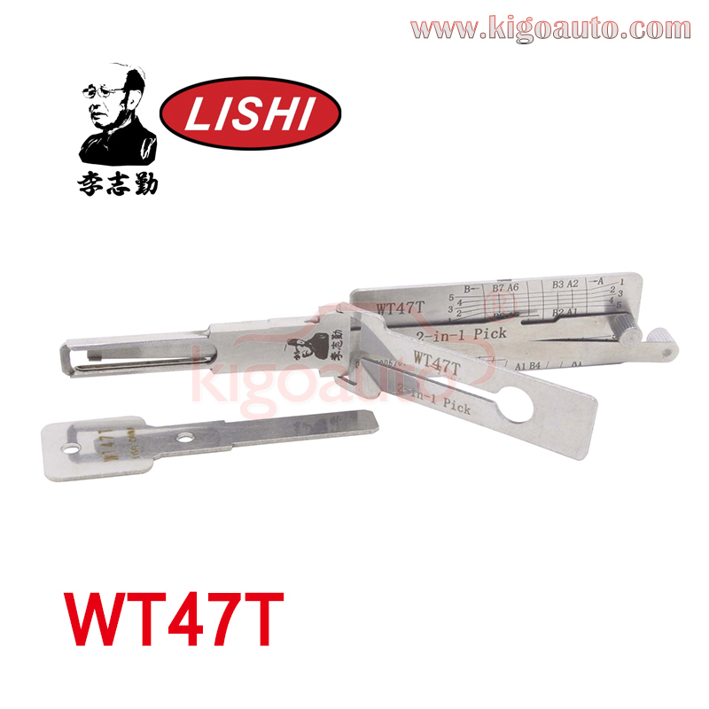 Original Lishi 2in1 Pick WT47T