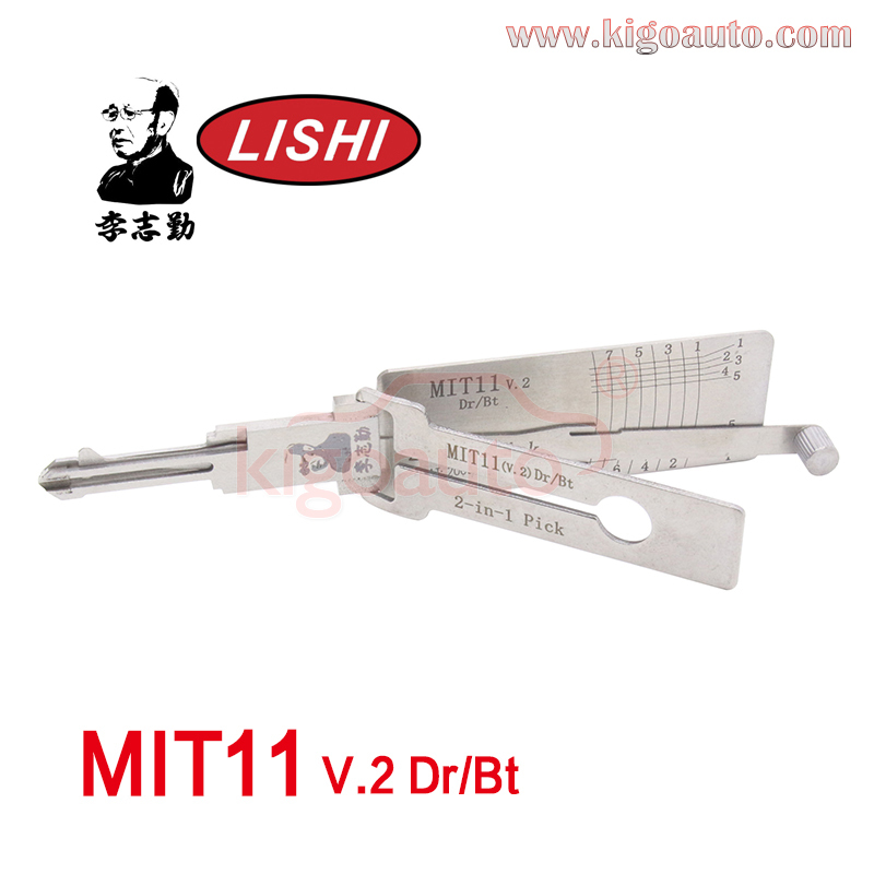 Original Lishi 2in1 Pick MIT11 v.2 Dr/Bt