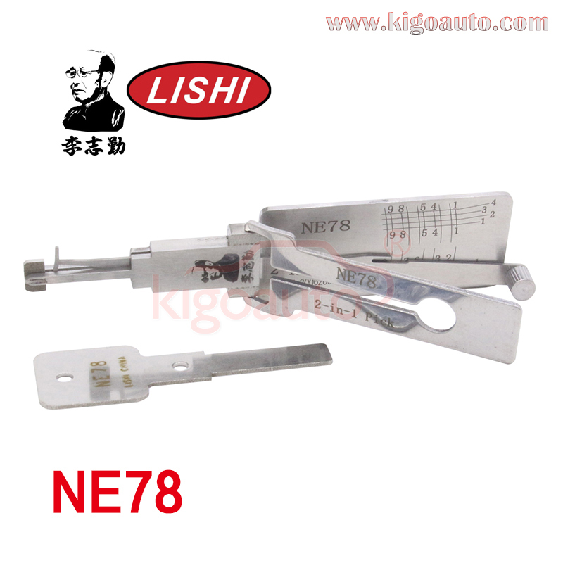 Original Lishi 2 in1 Pick NE78