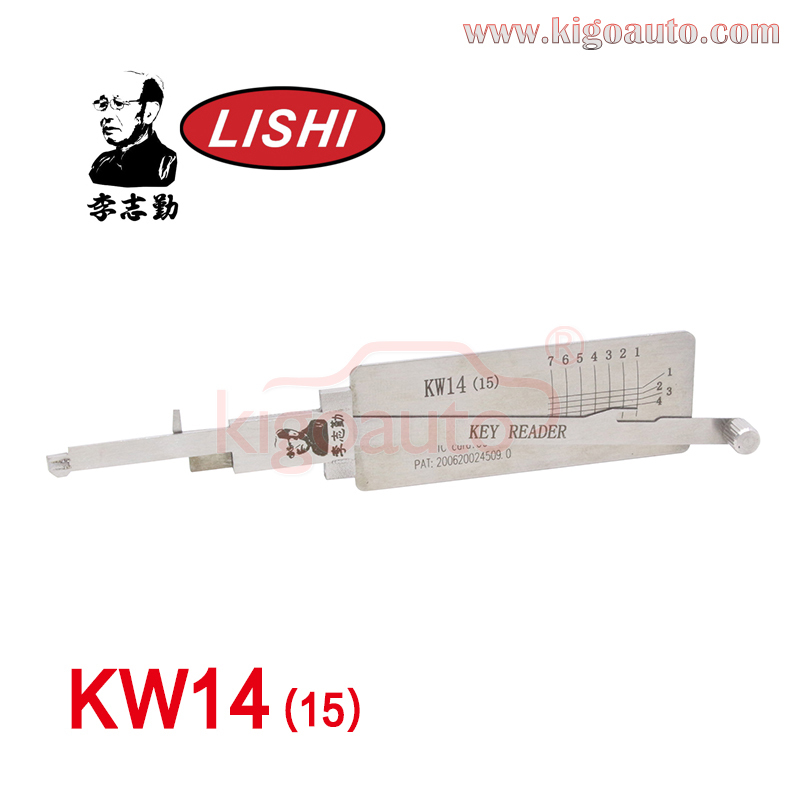 Original Lishi KW14(15) key reader