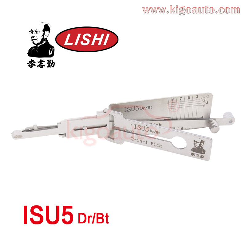 Original Lishi 2in1 Pick ISU5 dr/bt