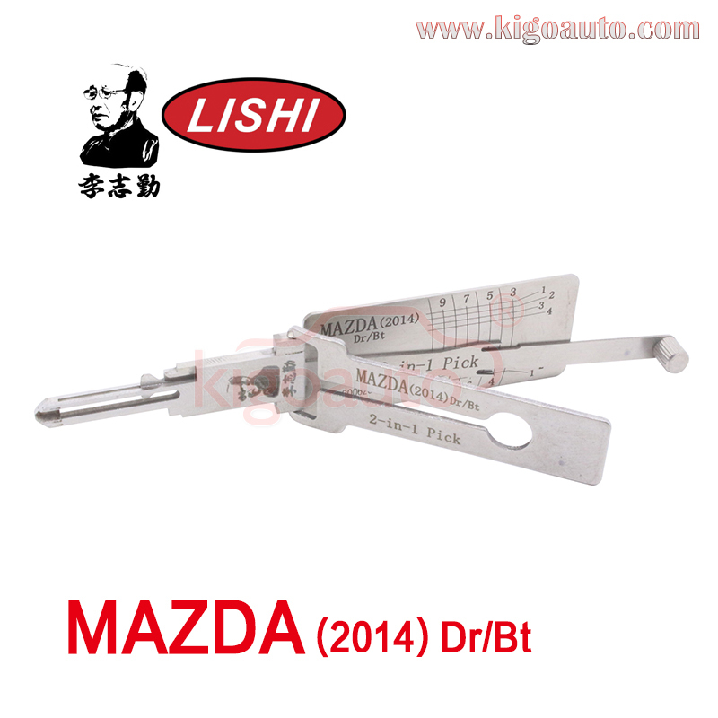 Original Lishi 2 in 1 Pick Mazda(2014) Dr/Bt