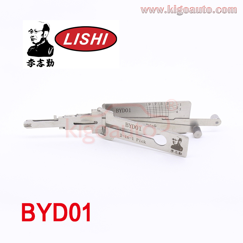 Original Lishi 2in1 Pick BYD01