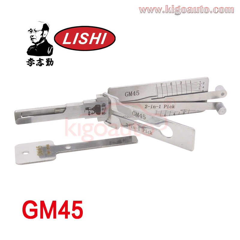 Original Lishi 2 in 1 Pick GM45