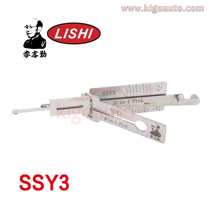 Original Lishi 2in1 Pick SSY3
