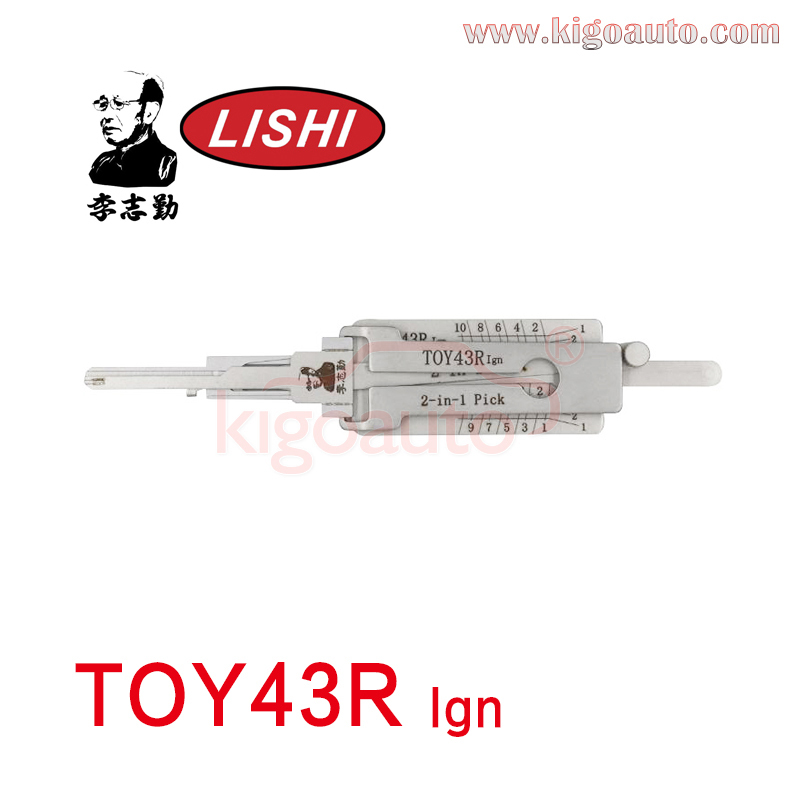 Original Lishi 2in1 Pick TOY43R Ign