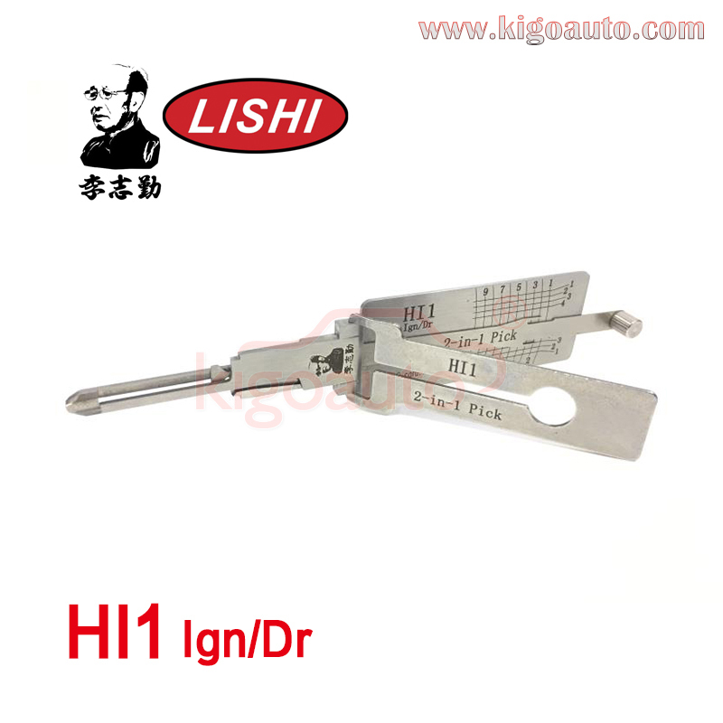Original Lishi 2 in 1 Pick HI1 Ign/Dr