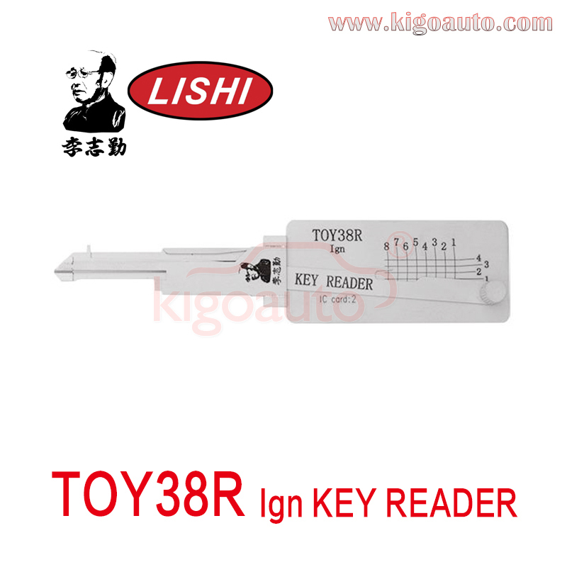 Original Lishi TOY38R Ign key reader for Toyota