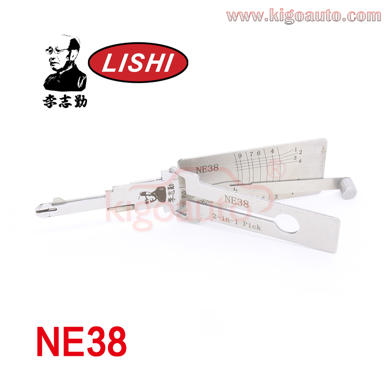 Original Lishi 2 in 1 Pick NE38