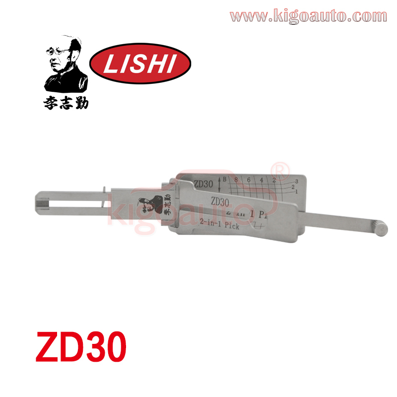 Original Lishi 2in1 Pick ZD30