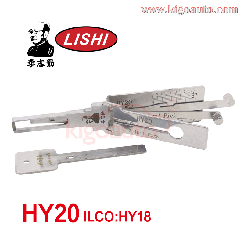 Original Lishi 2in1 Pick HY20 ILCO:HY18