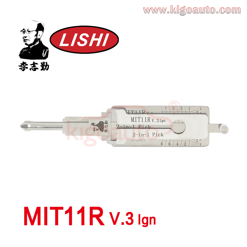 Original Lishi 2in1 Pick MIT11R V.3 Ign