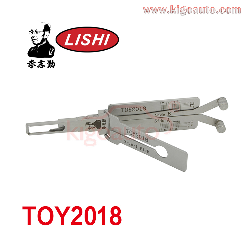 Original Lishi 2in1 Pick TOY2018