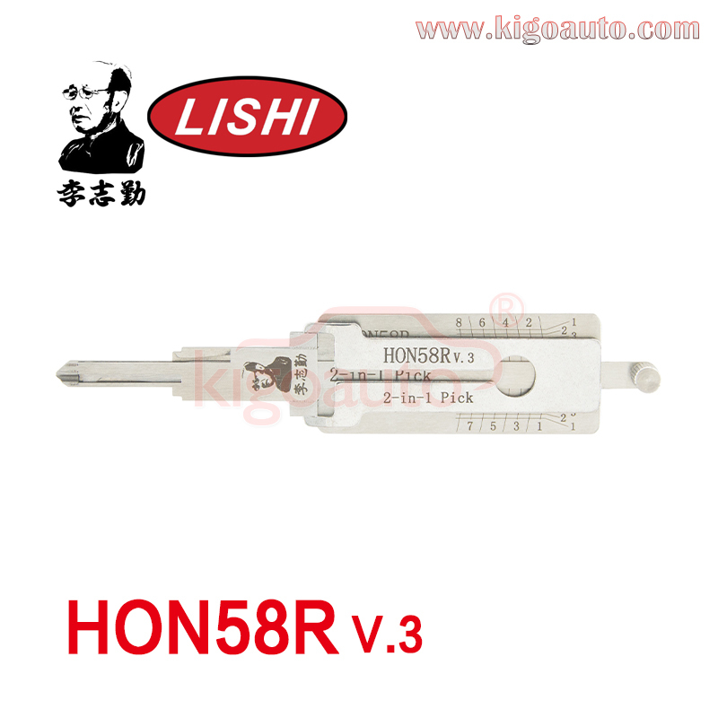 Original Lishi 2 in 1 Pick HON58R v.3