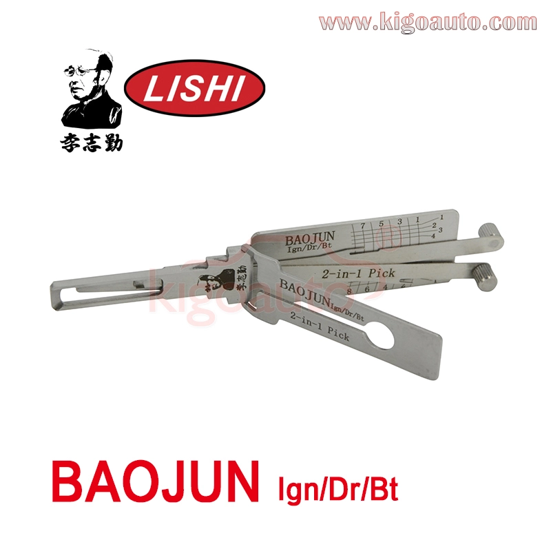 Original Lishi 2in1 Pick BAOJUN Ign/Dr/Bt