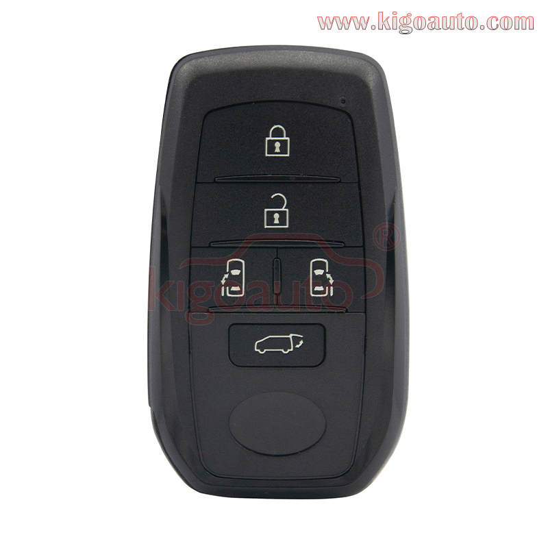 BK1EW Smart Key shell 5 Button for 2022 Toyota Alphard Vellfire