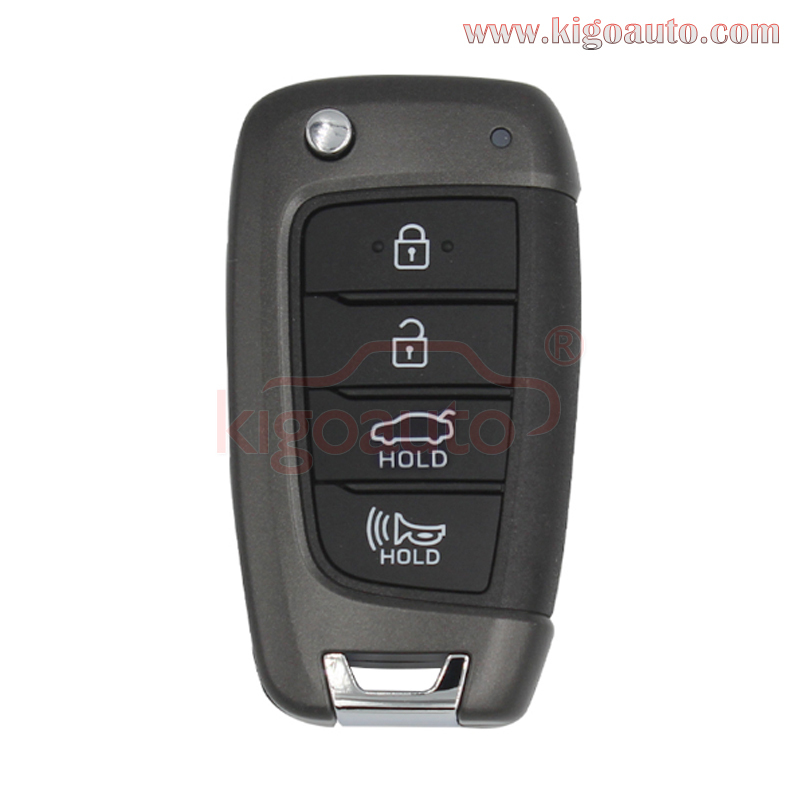 FCC TQ8-RKE-4F40 Smart key shell 4 button for 2019-2021 Hyundai Sonata