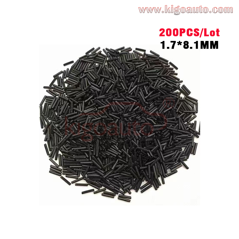 200pcs/box 1.7mm×8.1mm / 2.4mm×6.0mm / 1.6mm x 8.0mm Flip key pin for Hyundai Kia Ford VW Xhorse KEYDIY Flip Keys