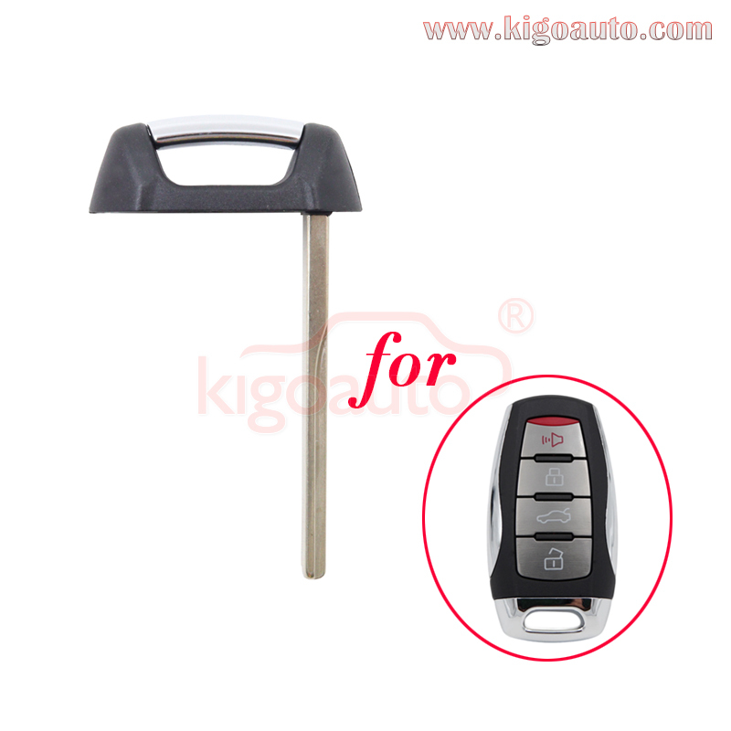 Emergency Uncut Key Blade HU198 for  Haval H7 H8 2018-2022