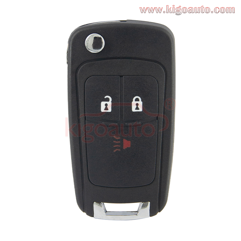 FCC A2GM3AFUS03 Flip key shell 3 button for 2015 2016 Chevrolet Spark