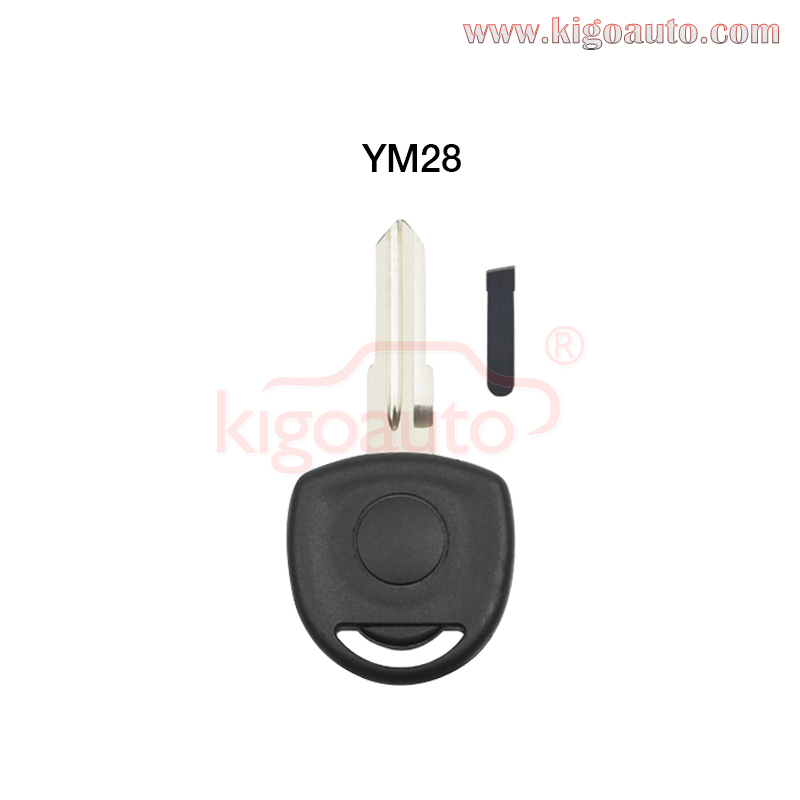 Transponder key blank no chip HU46 / YM28 for Opel