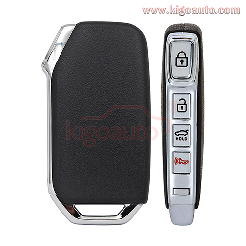 TQ8-FOB-4F15 Smart key shell 4 button for 2018-2021 Kia Stinger,Kia