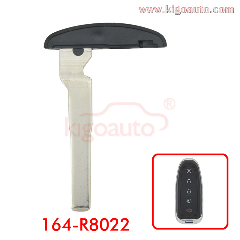 Replacement Car Key With 80-Bit Transponder For Ford - Fits Escape, Focus, Fiesta, C-Max, Transit