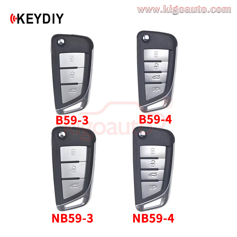 KEYDIY B59-3 NB59-3 B59-4 NB59-4 3/4 Buttons B Series and NB Series ...