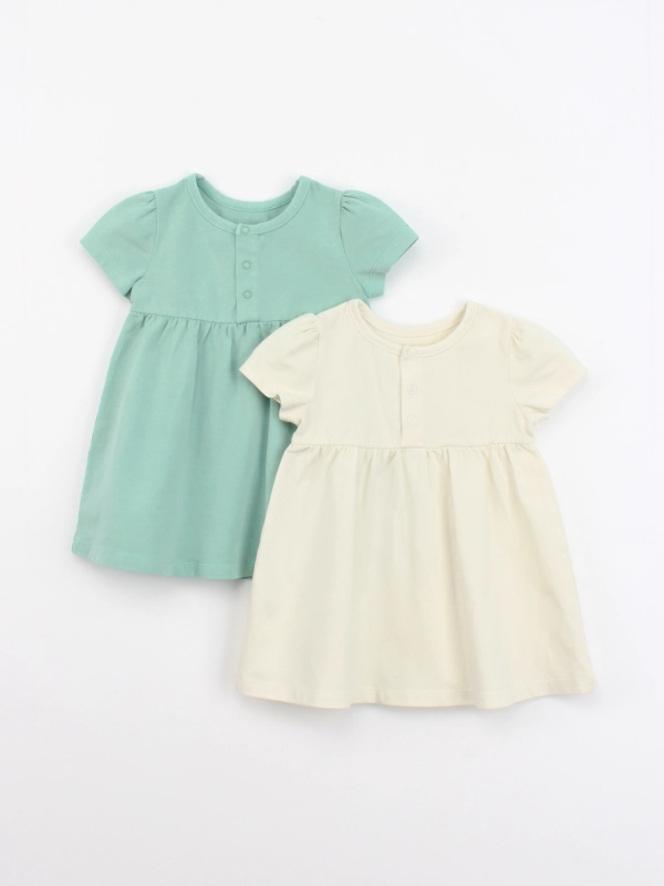 2 pack milly short sleeve dress