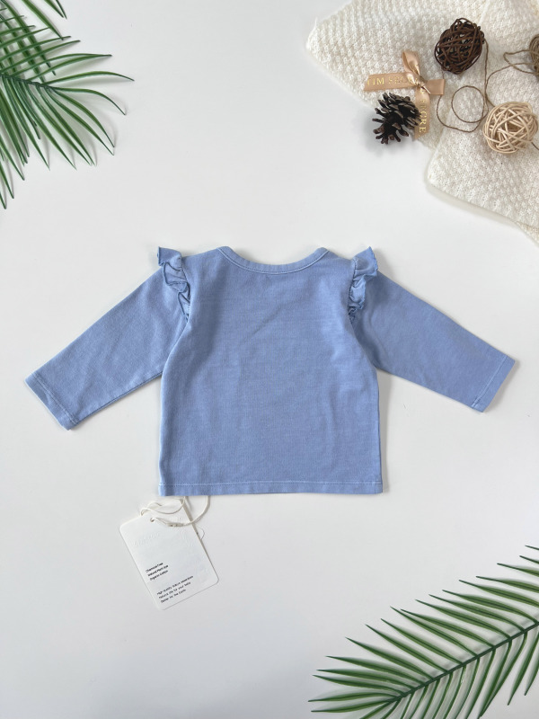 elyse flutter long sleeve tee