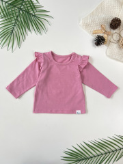 elyse flutter long sleeve tee