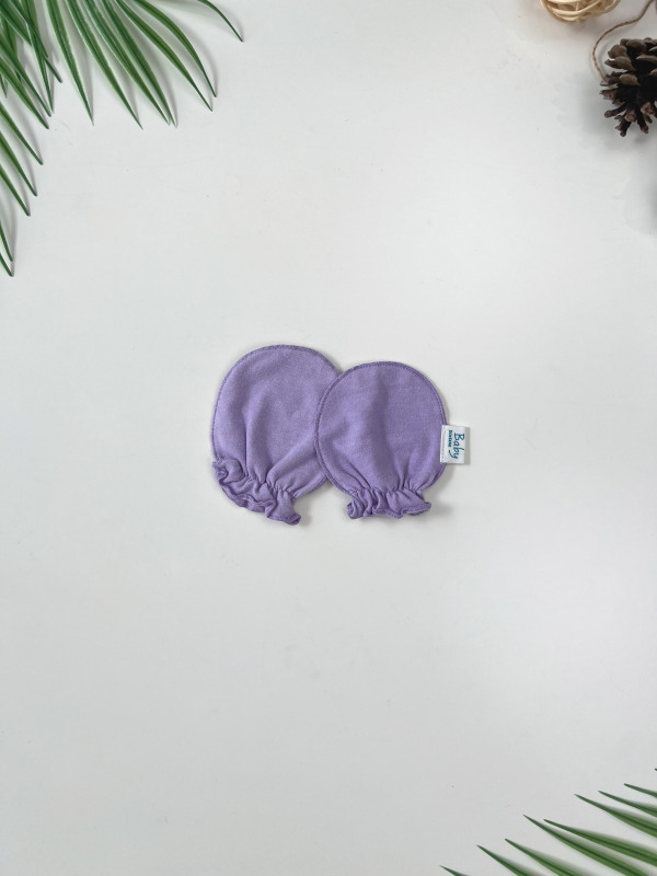 baby organic cotton mittens
