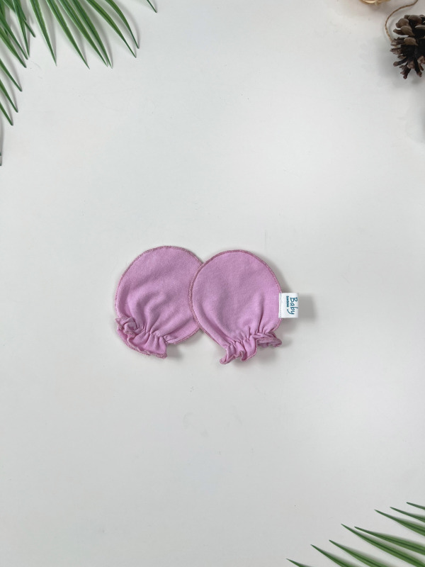 baby organic cotton mittens