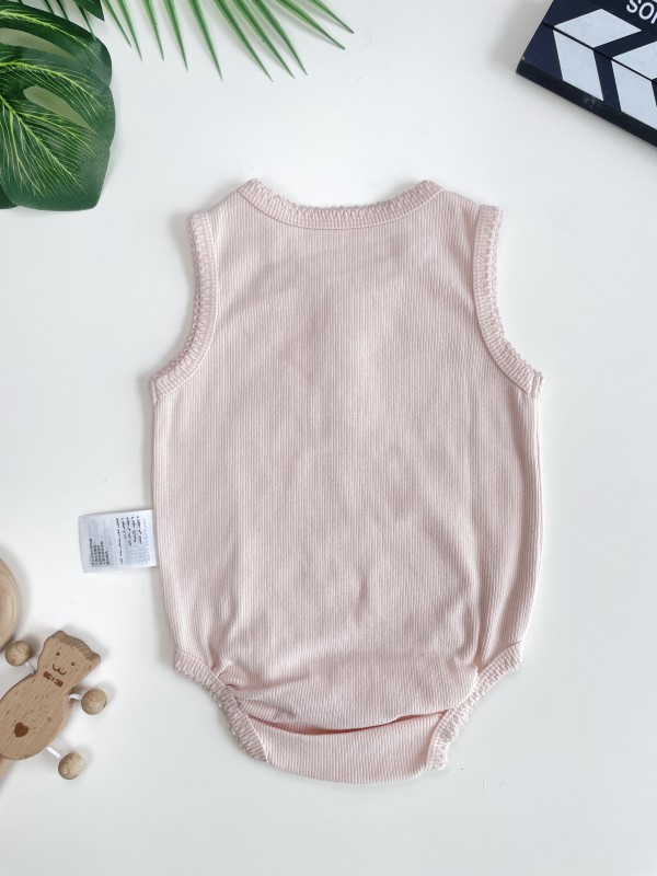 baby girl sleeveless bodysuit