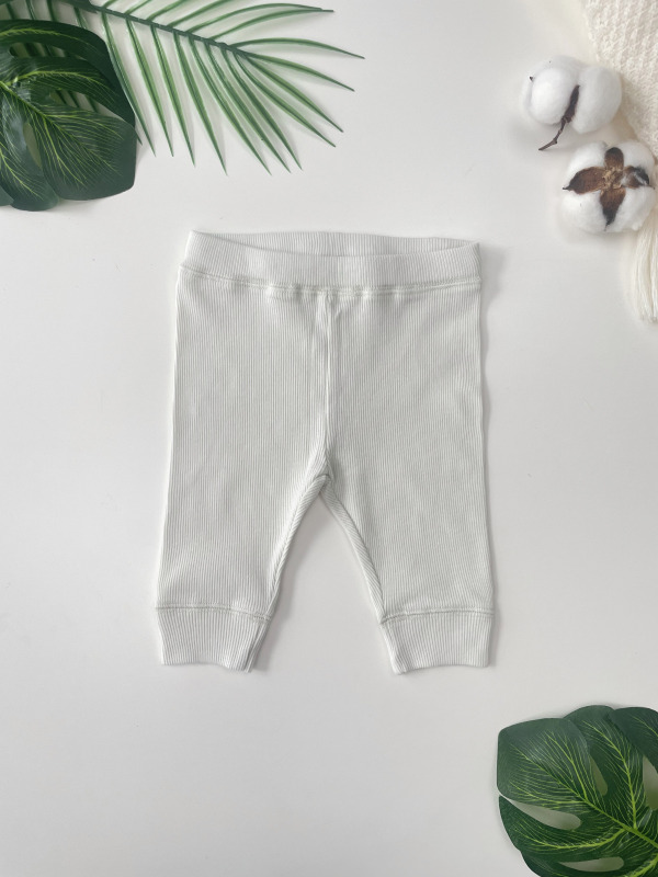 baby everyday natural dye ribbed legging