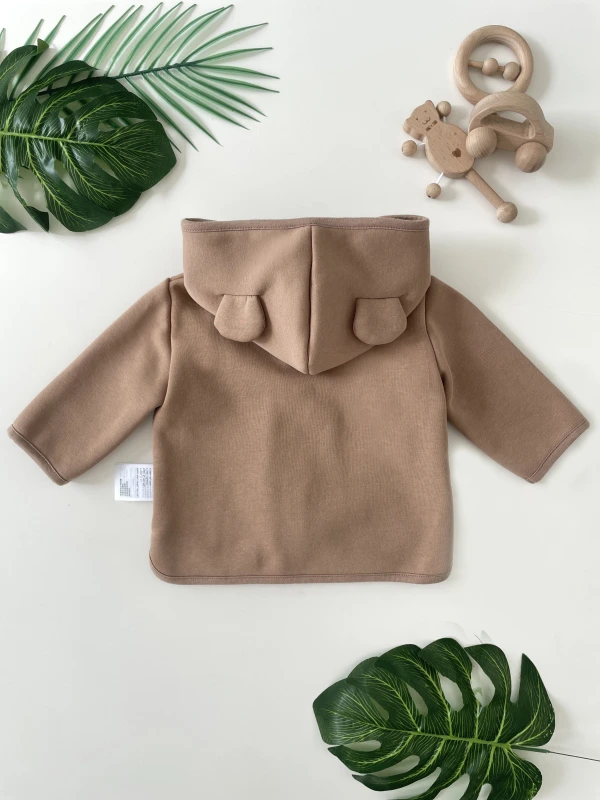 Baby Unisex Fleece Hooded Jacket