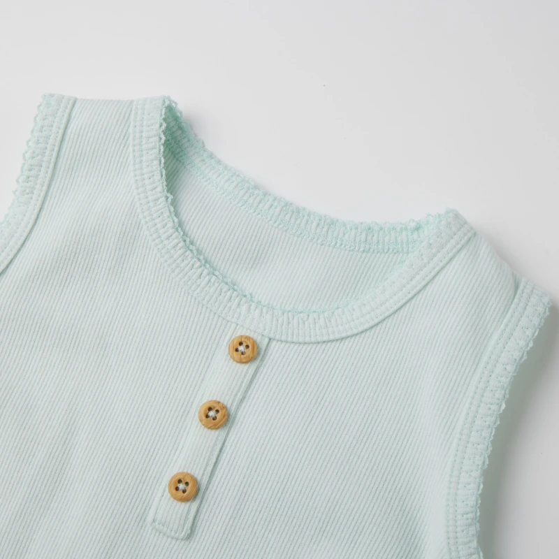 baby girl sleeveless bodysuit