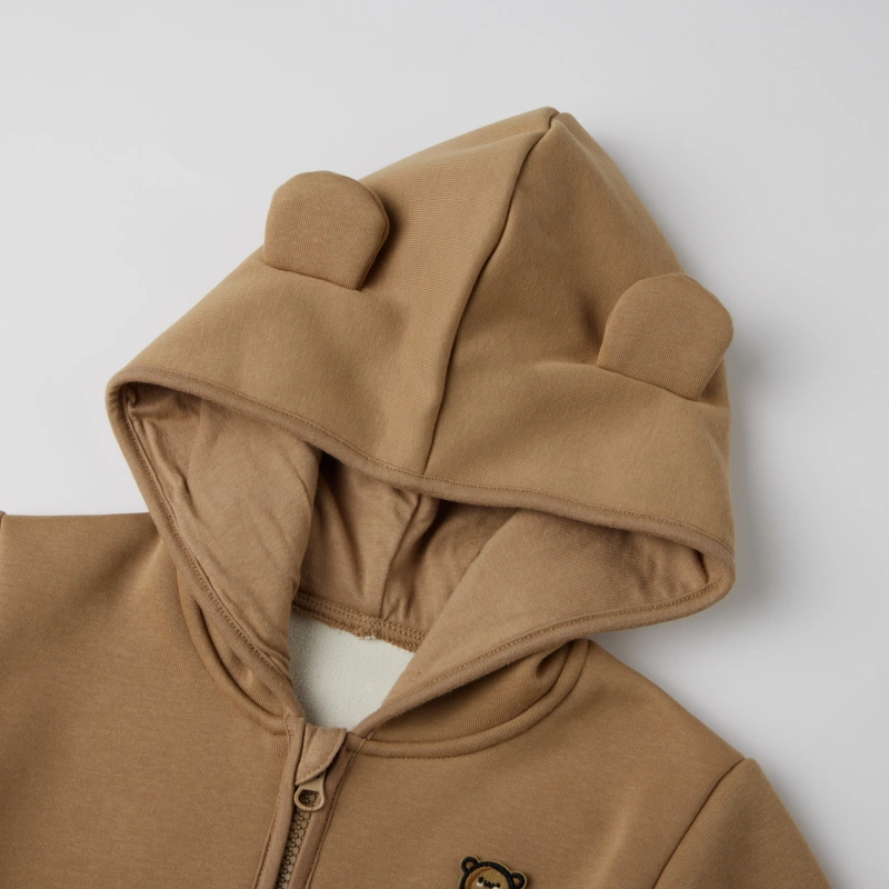 Baby Unisex Fleece Hooded Jacket