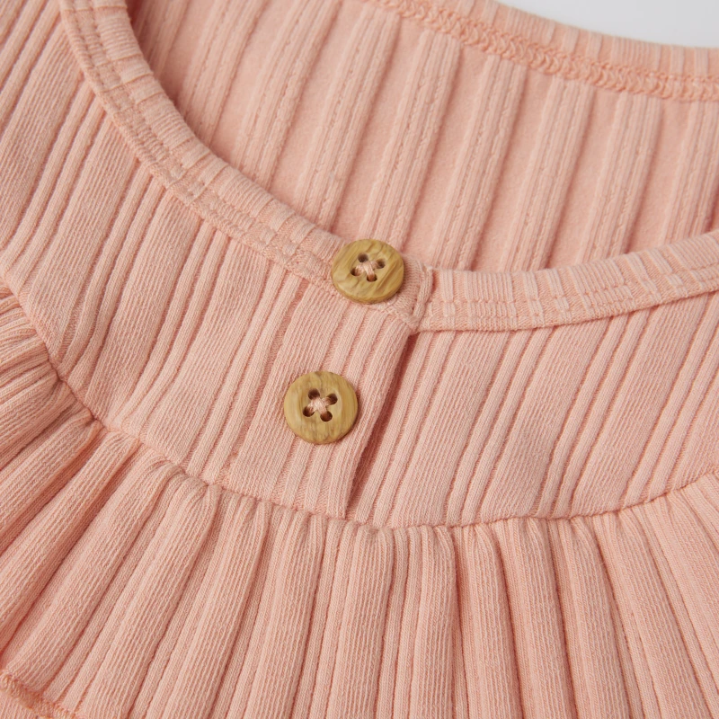 baby girl ribbed set