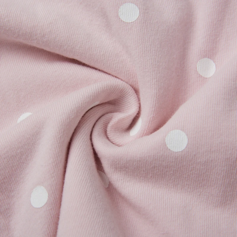 baby girl dot print short sleeve jersey tulle dress
