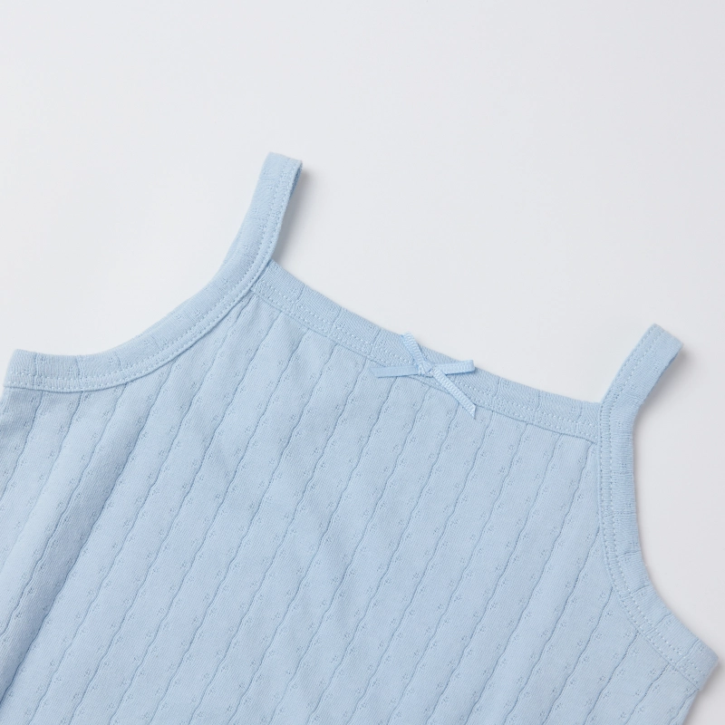 baby girl pointelle  strappy bodysuit