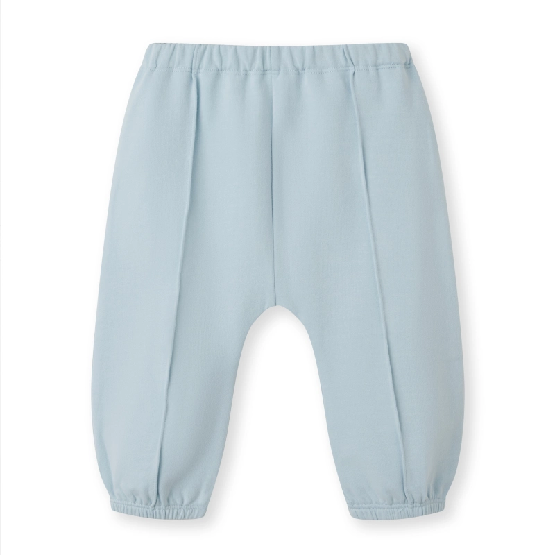 baby tied waist french terry jogger pants