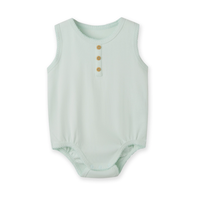 baby girl sleeveless bodysuit
