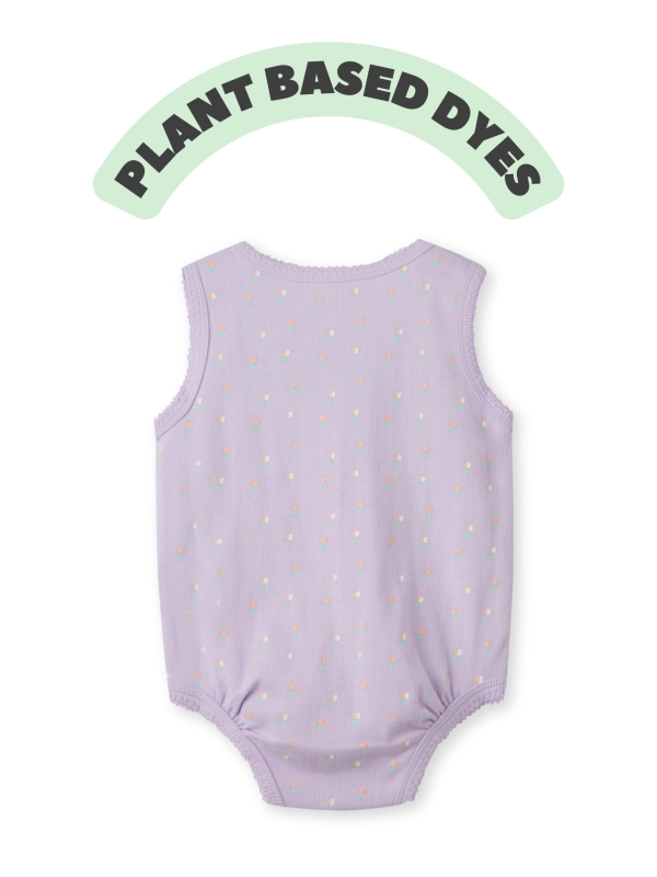 baby girl sleeveless bodysuit