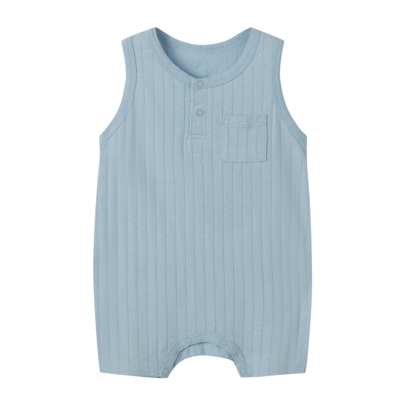 baby unisex pocket romper