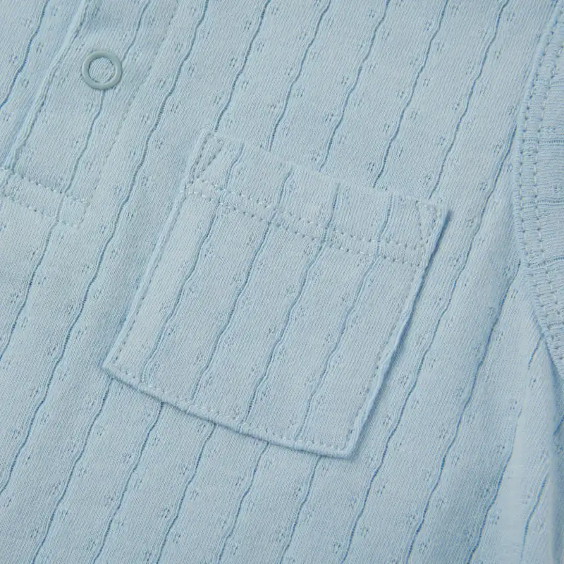 baby unisex pocket romper