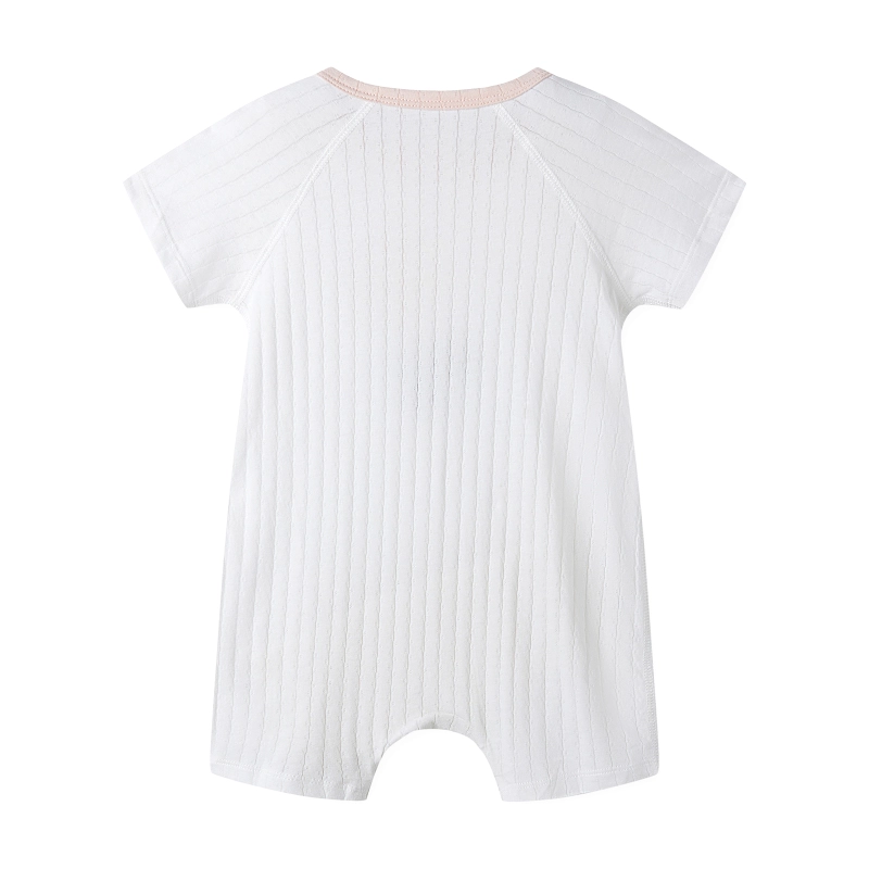 BABY SIDE SNAP ELEPHANT PRINT ROMPER