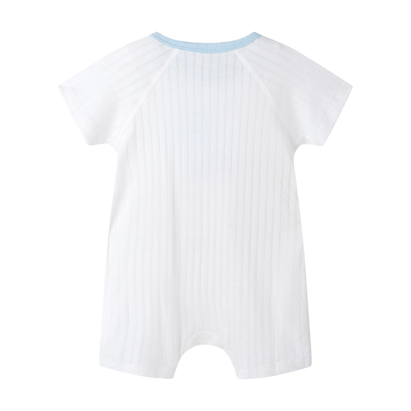 BABY SIDE SNAP ELEPHANT PRINT ROMPER