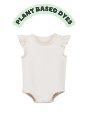 baby girl ruffle sleeve bodysuit